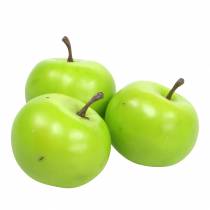 Mini pomme artificielle vert Ø4cm 24pcs