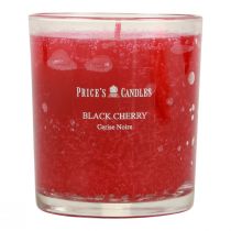 Article Bougie parfumée en verre Black Cherry bougie cerise Ø7,5cm H8cm
