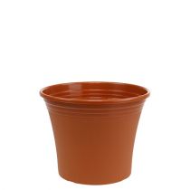 Article Pot « Irys » plastique terre cuite Ø15cm H13cm 1 pce