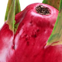 Article Fruit du dragon artificiel Pitahaya fruit décoratif Ø8cm L15cm