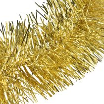 Article Guirlande de guirlandes dorées glamour 270 cm – Parfaite pour des décorations festives et élégantes