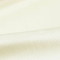 Article Chemin de table en velours chemin de table crème tissu décoratif 28×270cm