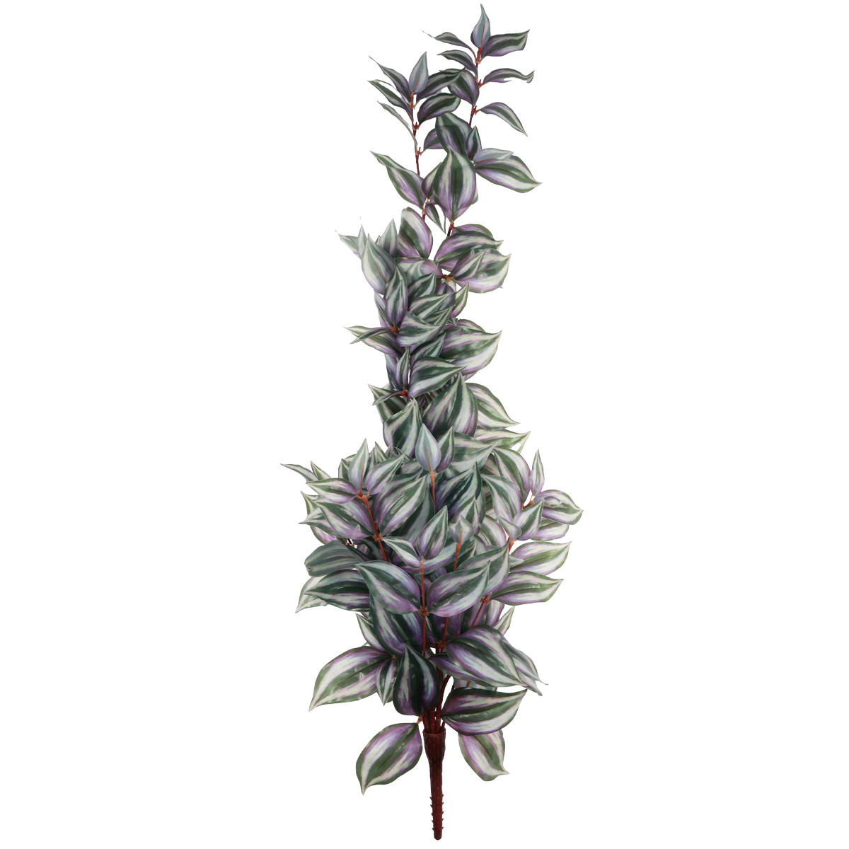Plante suspendue artificielle Tradescantia - 90cm - panachée