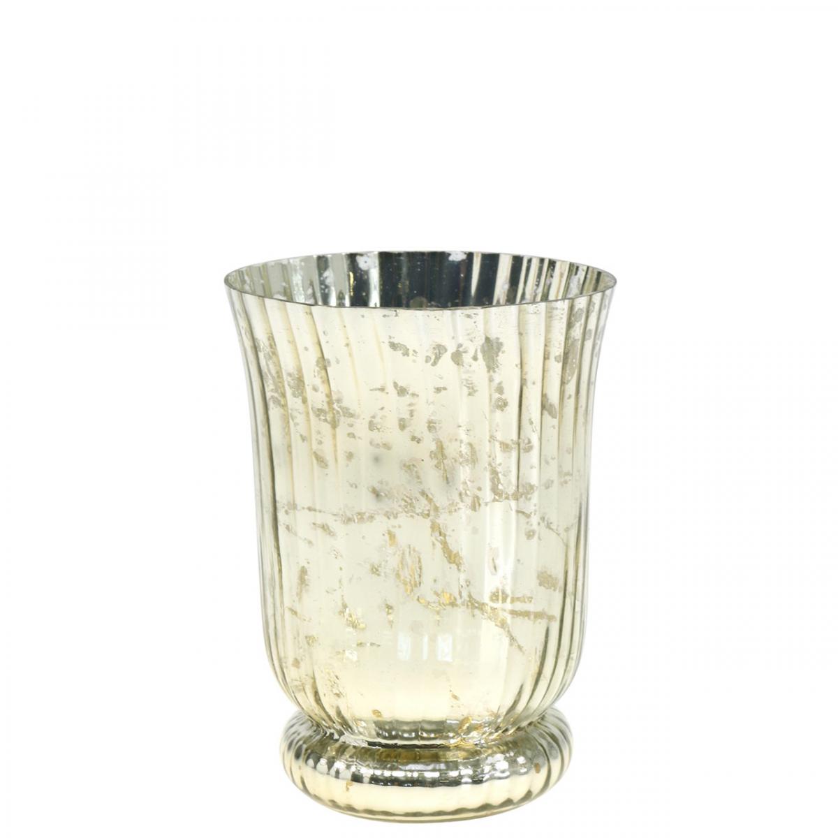 Assiette Bougie Verre Transparent Ø 11cm - Décoration de table 