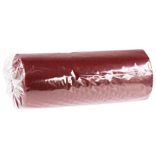 Article Dekovlies chemin de table polaire chemin de table rouge bordeaux 23cm 25m