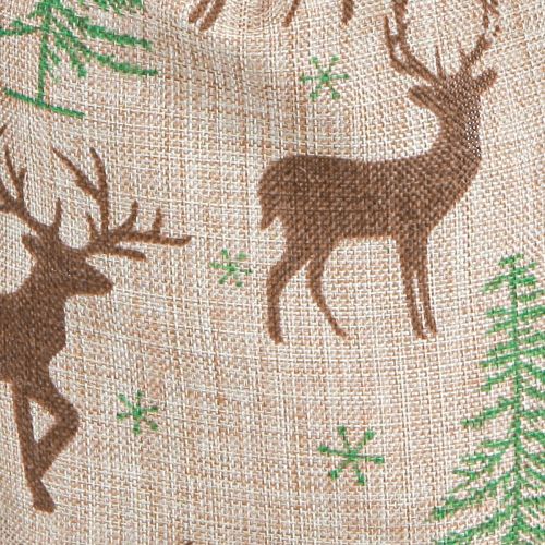 Article Sacs pour calendrier de l&#39;Avent cerf marron 12,5×20cm 24 pcs