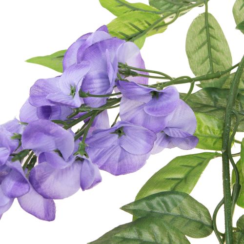 Article Guirlande de fleurs guirlande artificielle lavande violet vert 155cm