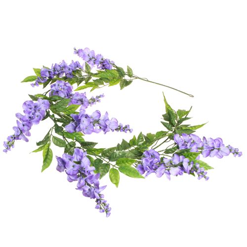 Article Guirlande de fleurs guirlande artificielle lavande violet vert 155cm