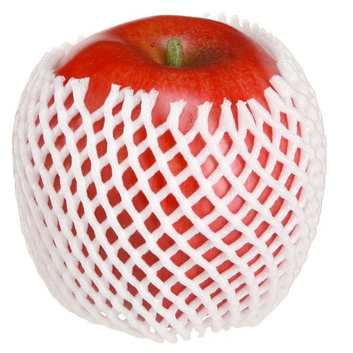 Article Sucette alimentaire décorative pomme rouge fruits décoratifs 9cm