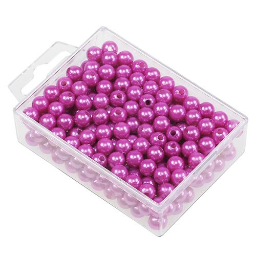 Article Perles déco Ø8mm violet 250p