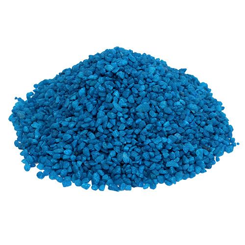 Granulés décoratifs pierres décoratives bleu foncé 2mm - 3mm 2kg