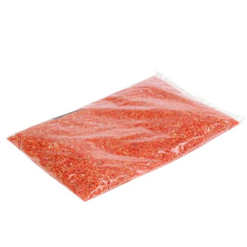 Article Granulés décoratifs pierres décoratives orange 2mm - 3mm 2kg