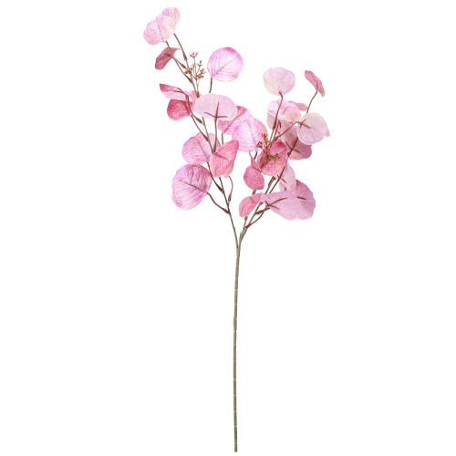 Article Branche d&#39;eucalyptus eucalyptus pailleté artificiel rose 65cm 3pcs