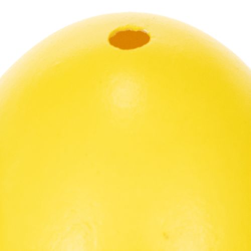 Article Décoration de Pâques en forme d'œufs d'oie véritables, pour une décoration printanière, 7 cm, lot de 10.