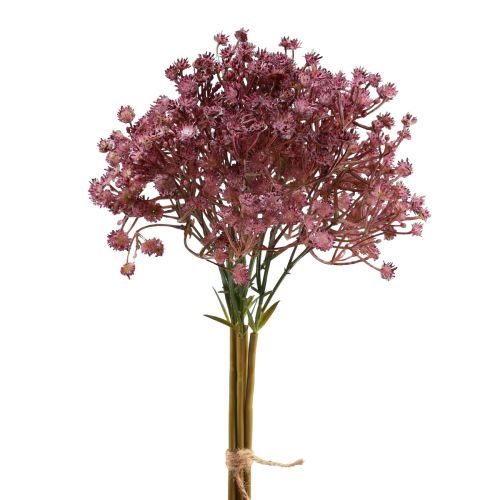 Floristik24 Gypsophila Gypsophila Gypsophila artificielle violet 35cm 5 pcs