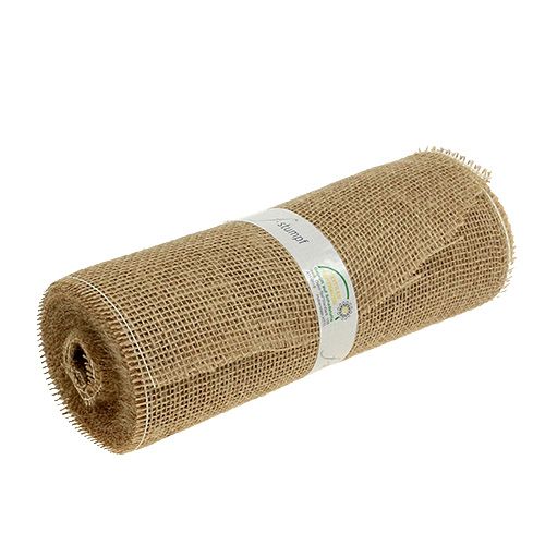 Article Chemin de table ruban de jute naturel 30cm 10m