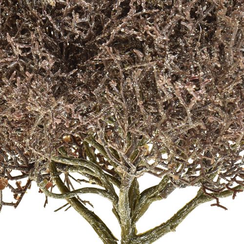 Article Branche de corail plantes artificielles givrées décoration hivernale Ø23cm