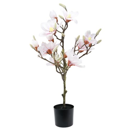 Fleur artificielle magnolia magnolia artificiel rose 74cm