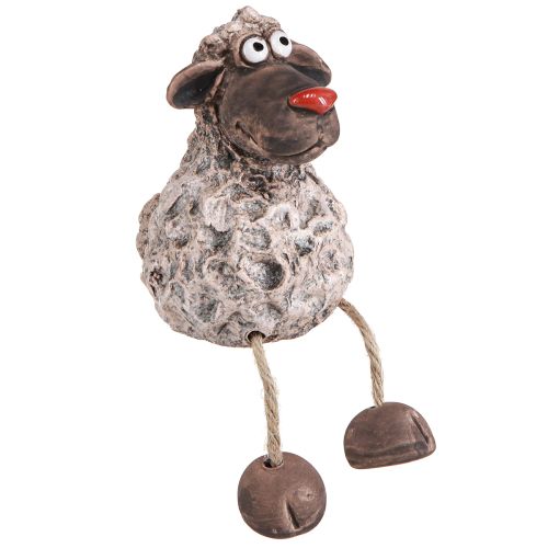 Mouton rigolo Pâques Figurine pour bord d'étagère 15cm 3pcs