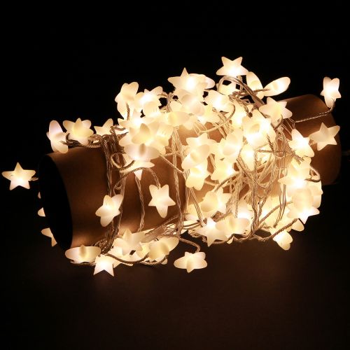 Guirlande lumineuse Micro Cluster LED étoiles 120 LED 300cm