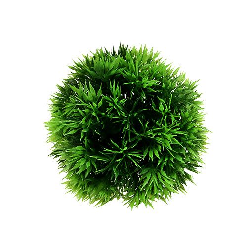 Floristik24 Mini boule de gazon boule décorative vert artificiel Ø10cm 1 pc