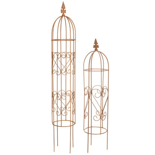 Article Treillis de jardin, support pour rosiers et autres plantes grimpantes, idéal pour l'aménagement paysager, 108 cm, lot de 2.