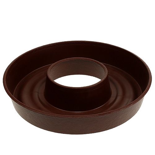 Floristik24 Anneau pour plantes &quot;Rondino&quot; marron Ø35cm 1pc