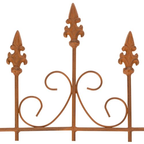 Article Treillis à motif de cœur, support pour plantes grimpantes de style romantique pour allées de jardin ou terrasses, 101 cm