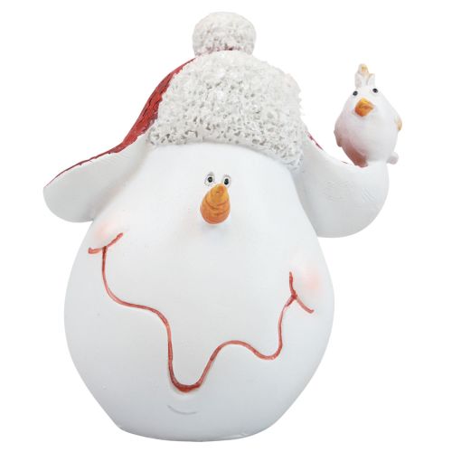 Article Décoration de table Décoration de Noël bonhomme de neige avec chapeau H13cm 2pcs