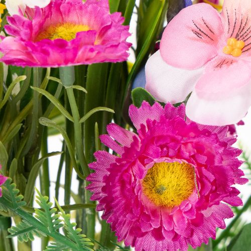 Article Bouquet de fleurs artificielles, décoration printanière pour salon et bureau, 37 cm