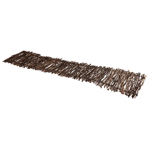 Article Chemin de table bois branches décoratives décoration marron naturel 89×20,5cm