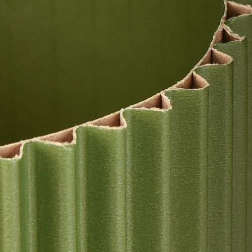 Article Cache-pot en papier vert foncé Ø13cm H12cm 4 pcs