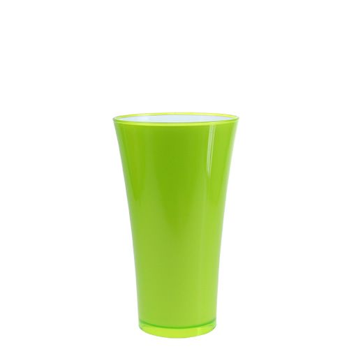 Floristik24 Vase “Fizzy” Ø14,6cm H21cm vert pomme 1 pce