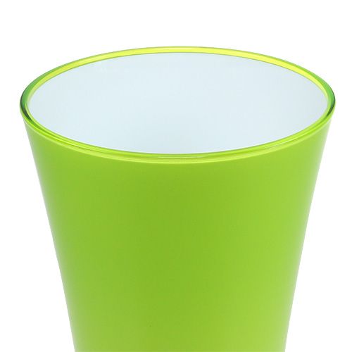 Article Vase “Fizzy” Ø14,6cm H21cm vert pomme 1 pce