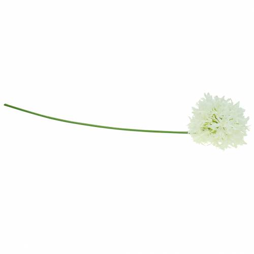 Article Allium artificiel Blanc Ø12cm H62cm