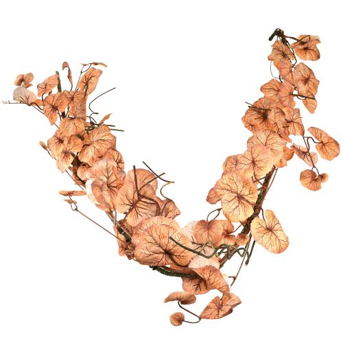 Article Cintre décoratif guirlande de feuilles d&#39;automne Heuchera 150cmx15cm