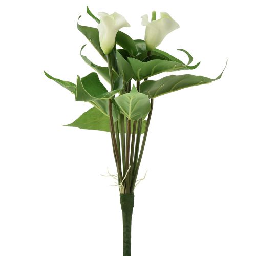 Article Calla Lily Kalla Fleurs Artificielles Fleurs Exotiques Blanches 34cm