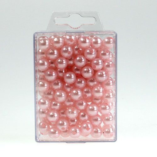 Article Perles décoratives Ø10mm rose 115 pcs