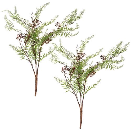 Article Branches décoratives branche de poivre artificielle avec baies 90cm 2pcs