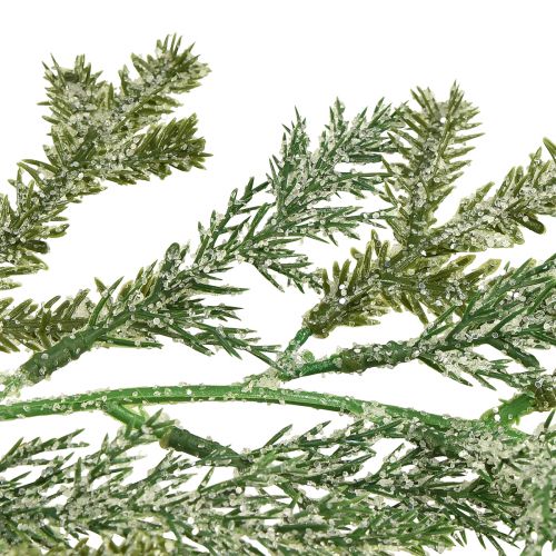 Article Guirlande de sapin réaliste longueur 180 cm - parfaite pour une décoration intérieure festive, vert frais, idéale pour Noël et les vacances