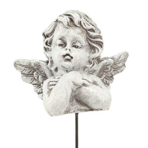Article Décoration funéraire ange sur bâton décoration pour arrangement 5,5 cm 4 pièces