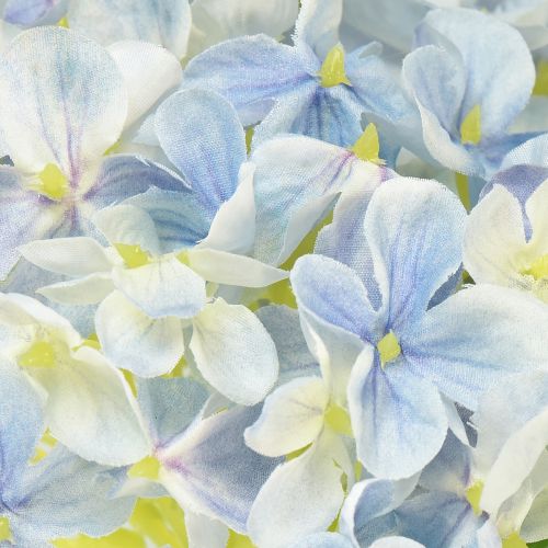 Article Hortensia artificiel bleu fleur artificielle bleu Ø15,5cm 45cm