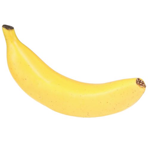 Article Décoration de banane artificielle, fruit artificiel jaune comme de vrais 18cm