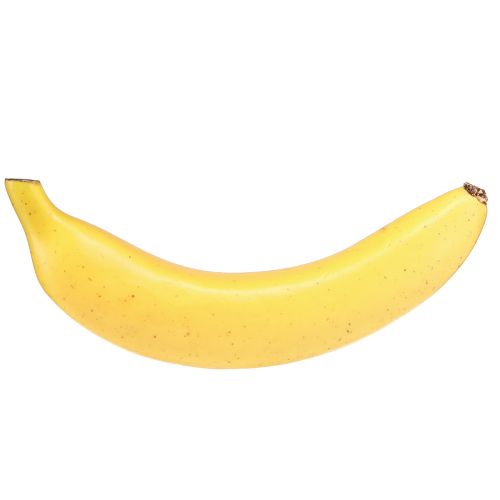 Article Décoration de banane artificielle, fruit artificiel jaune comme de vrais 18cm