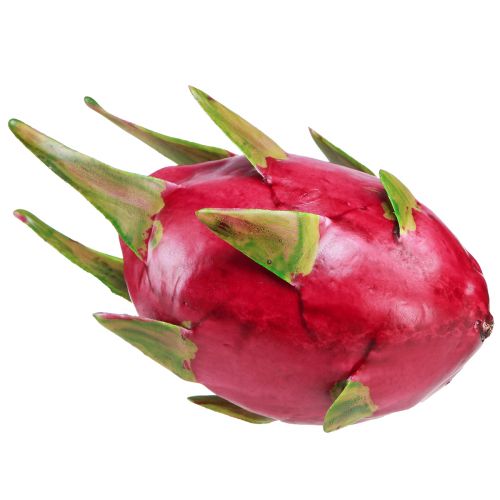 Article Fruit du dragon artificiel Pitahaya fruit décoratif Ø8cm L15cm