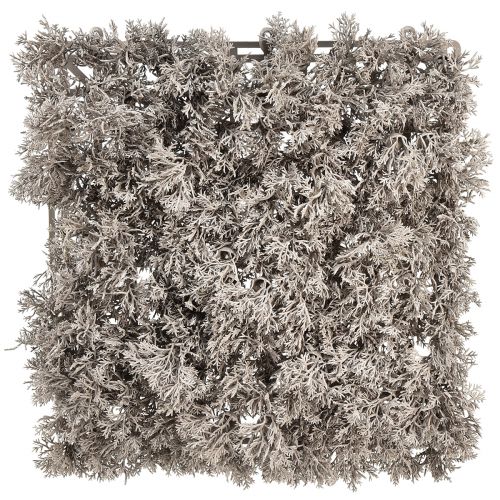 Mousse artificielle tapis de mousse réaliste mousse artificielle gris 25 × 25 cm