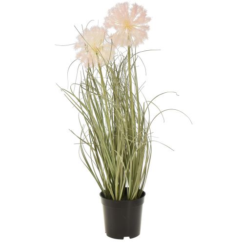 Article Fleurs artificielles boule décorative fleur allium oignon ornemental artificiel 54cm