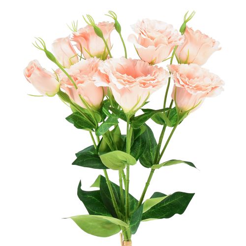 Floristik24 Fleurs artificielles Eustoma Lisianthus rose 52cm 5pcs