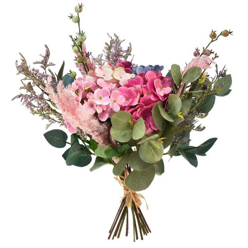 Article Bouquet de fleurs artificielles hortensias artificiels fleurs artificielles 50cm