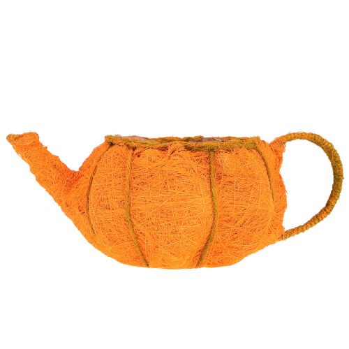 Article Cache-pot décoration citrouille orange jaune vert Ø19cm H12cm